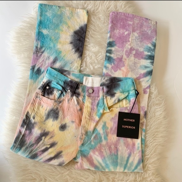 Mother Superior The Tripper Tie Dye High Rise Jeans - Picture 13 of 13